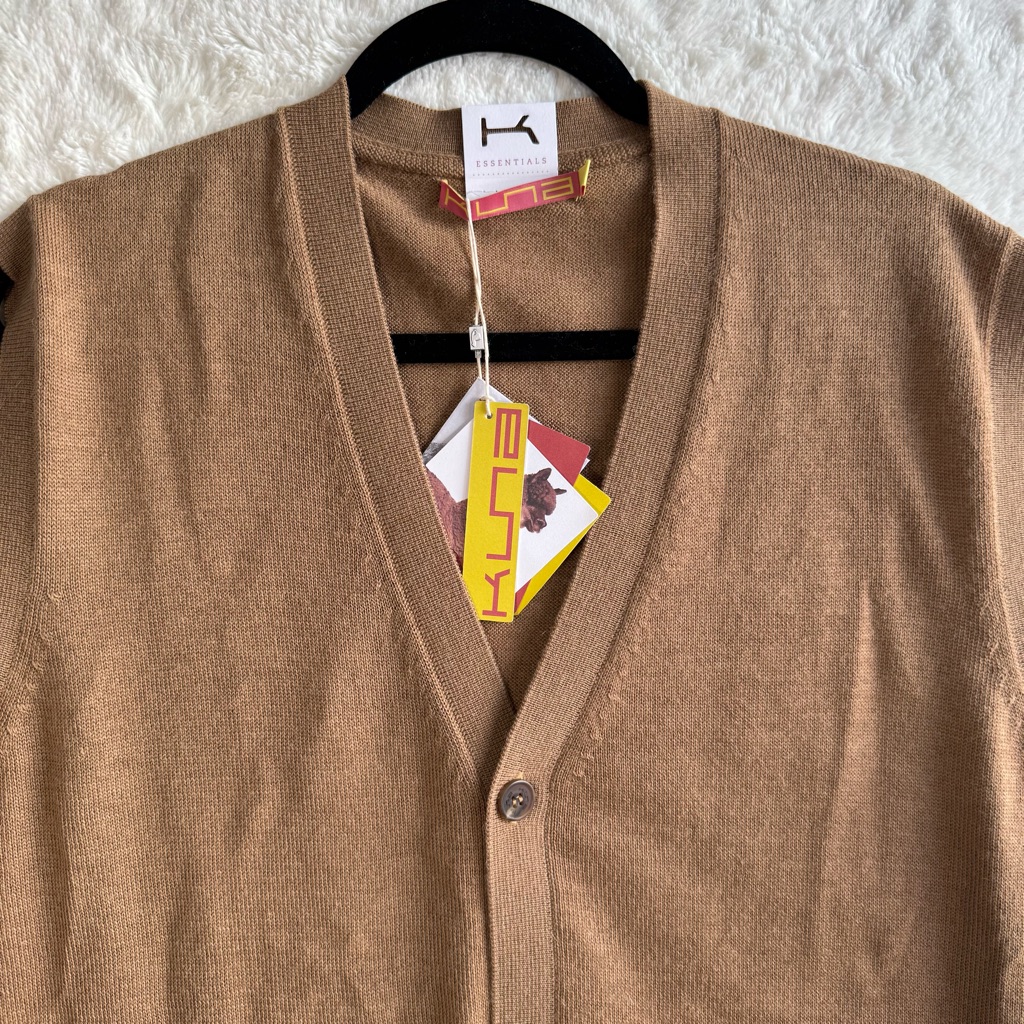 Kuna Arnold Chaleco 100% Baby Alpaca Vest Men’s Xl Camel Preppy Academia New — image 2 of 8